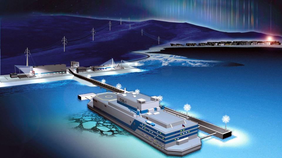 Plovoucí jaderná elektrárna akademik Lomonosov